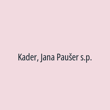 Kader, Jana Paušer s.p. - Logotip