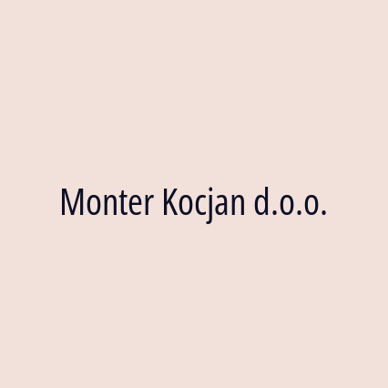 Monter Kocjan d.o.o.