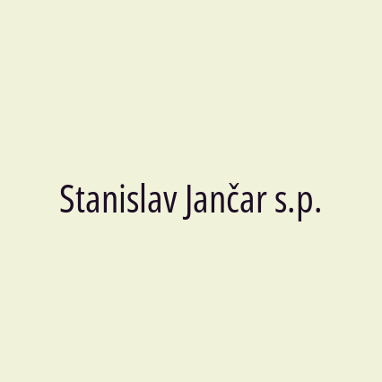 Stanislav Jančar s.p. - Logotip