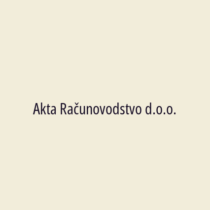 Akta Računovodstvo d.o.o.