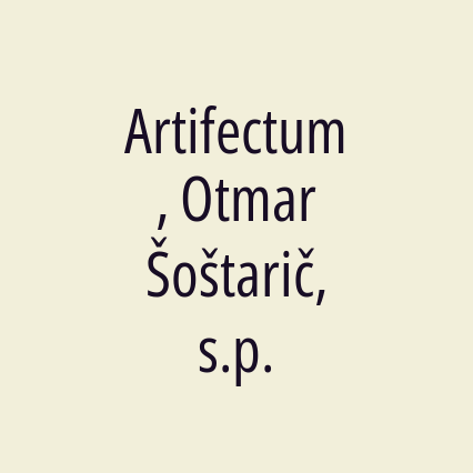 Artifectum, Otmar Šoštarič, s.p.