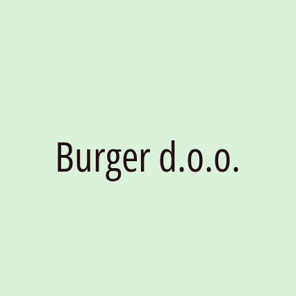 Burger d.o.o.