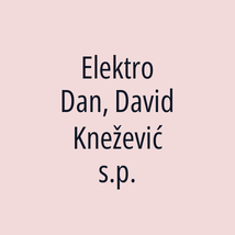 Elektro Dan, David Knežević s.p. - Logotip