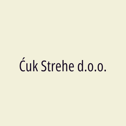 Ćuk Strehe d.o.o. - Logotip