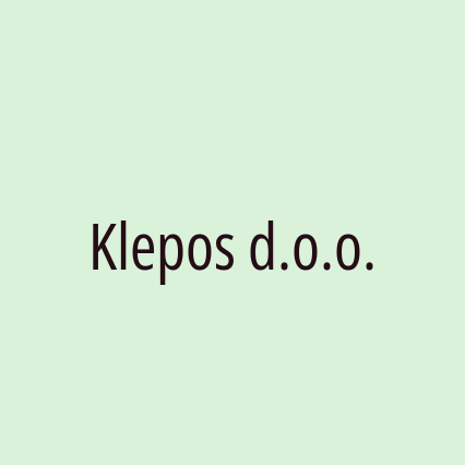 Klepos d.o.o. - Logotip