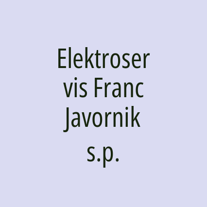 Elektroservis Franc Javornik s.p.