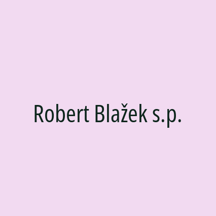 Robert Blažek s.p.