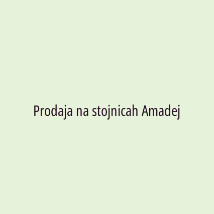 Prodaja na stojnicah Amadej