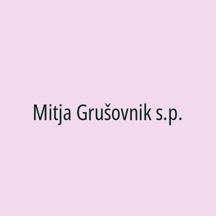 Mitja Grušovnik s.p. - Logotip