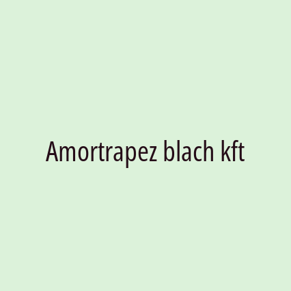 Amortrapez blach kft