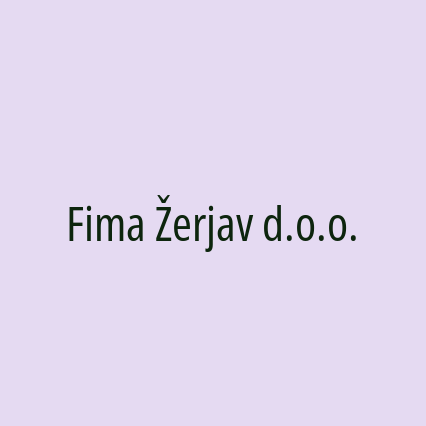 Fima Žerjav d.o.o. - Logotip