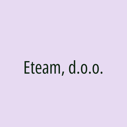 Eteam, d.o.o.