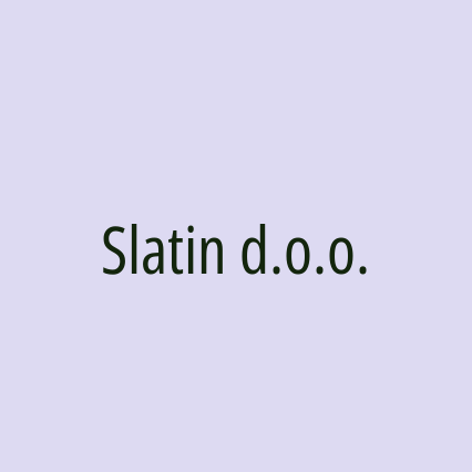 Slatin d.o.o. - Logotip