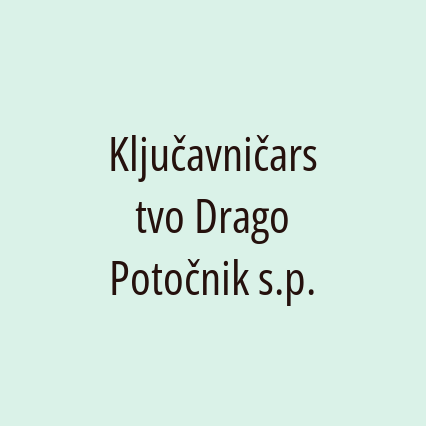 Ključavničarstvo Drago Potočnik s.p.