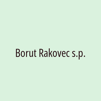 Borut Rakovec s.p.