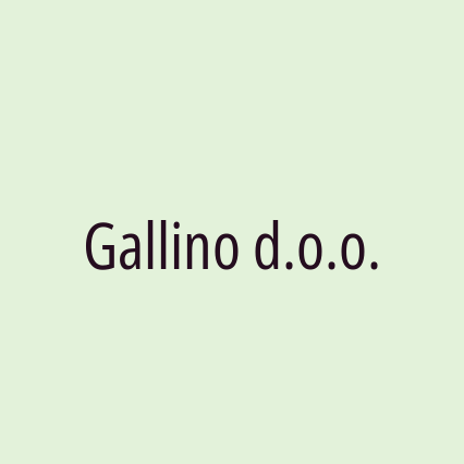 Gallino d.o.o.