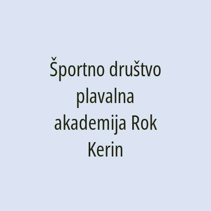 Športno društvo plavalna akademija Rok Kerin