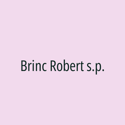 Brinc Robert s.p.