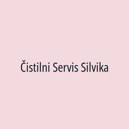 Čistilni Servis Silvika