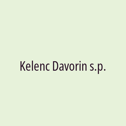 Kelenc Davorin s.p.