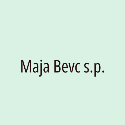 Maja Bevc s.p.