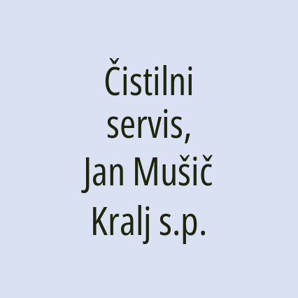 Čistilni servis, Jan Mušič Kralj s.p.