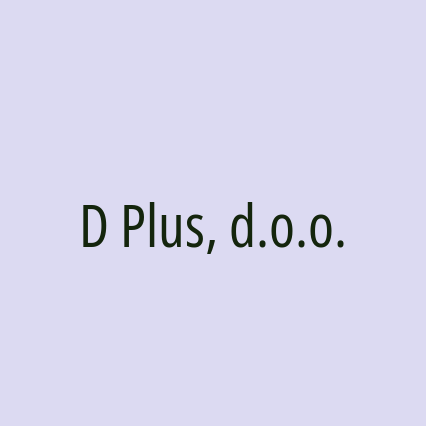 D Plus, d.o.o.