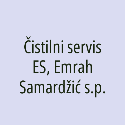 Čistilni servis ES, Emrah Samardžić s.p.