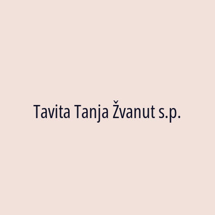 Tavita Tanja Žvanut s.p.