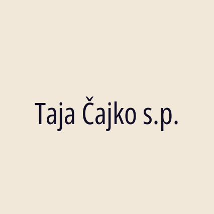 Taja Čajko s.p.