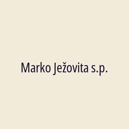 Marko Ježovita s.p.