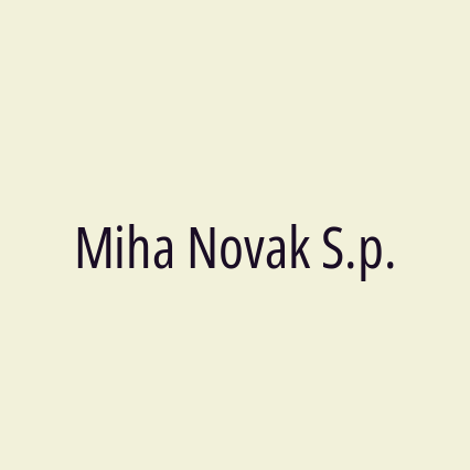 Miha Novak S.p.