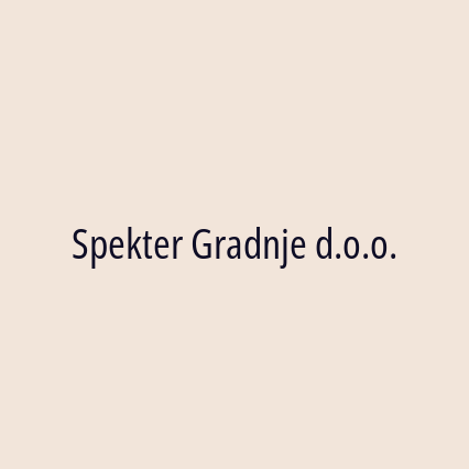 Spekter Gradnje d.o.o.