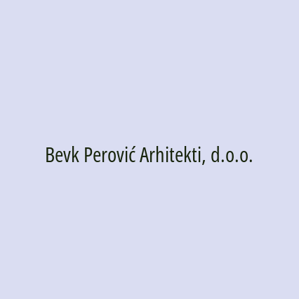 Bevk Perović Arhitekti, d.o.o. - Logotip