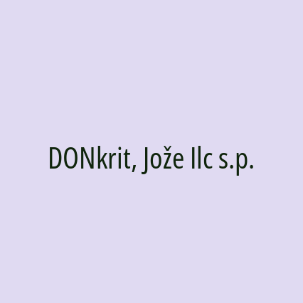 DONkrit, Jože Ilc s.p.