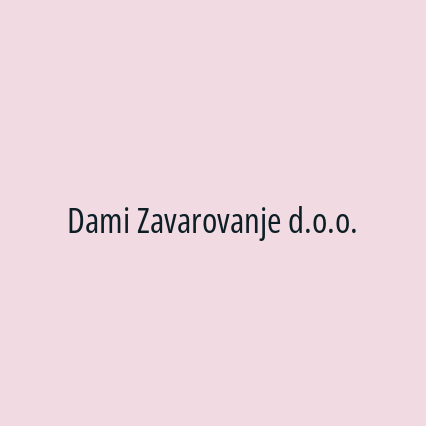 Dami Zavarovanje d.o.o. - Logotip