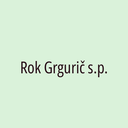 Rok Grgurič s.p.