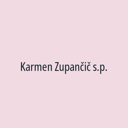 Karmen Zupančič s.p.