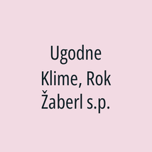 Ugodne Klime, Rok Žaberl s.p. - Logotip