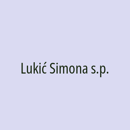 Lukić Simona s.p.