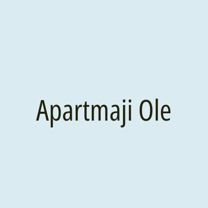 Apartmaji Ole