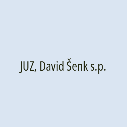 JUZ, David Šenk s.p.