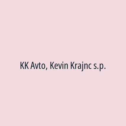 KK Avto, Kevin Krajnc s.p.