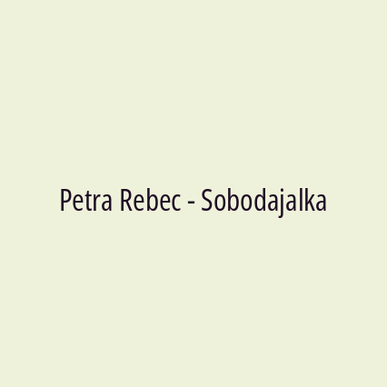 Petra Rebec - Sobodajalka