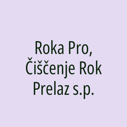 Roka Pro, Čiščenje Rok Prelaz s.p.