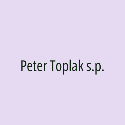 Peter Toplak s.p.