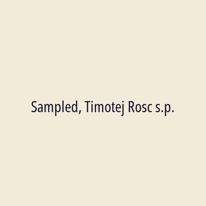 Sampled, Timotej Rosc s.p.