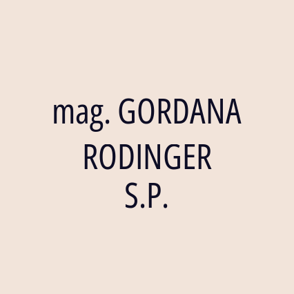 mag. GORDANA RODINGER S.P.