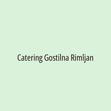 Catering Gostilna Rimljan