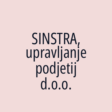 SINSTRA, upravljanje podjetij d.o.o.